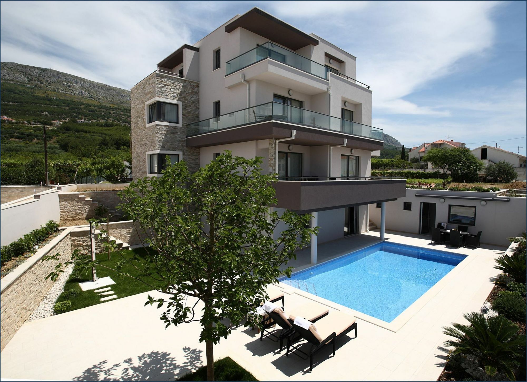 Villa Lucas Podstrana Ngoại thất bức ảnh